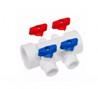 Коллектор полипропилен 40*20   2 выхода